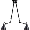 No. 302 Double Ceiling Lamp from Lampe Gras
