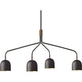 Thumbnail photo of Howard Chandelier 4 Arms Long