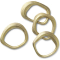 Thumbnail photo of Flow Napkin Rings - Set Of 4 - Dækkeserviet