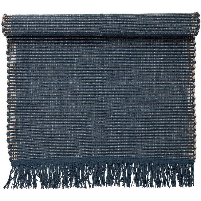 Photo of Rug Blue Cotton 160x80cm