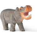 Thumbnail photo of Animal Hand-carved - Legetøj - Hippo - B5 X H10,5 X D14 Cm