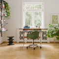 Thumbnail photo of Eames Plastic Armchair Pacc - 34 Mustard - Castors Soft - Office Chairs