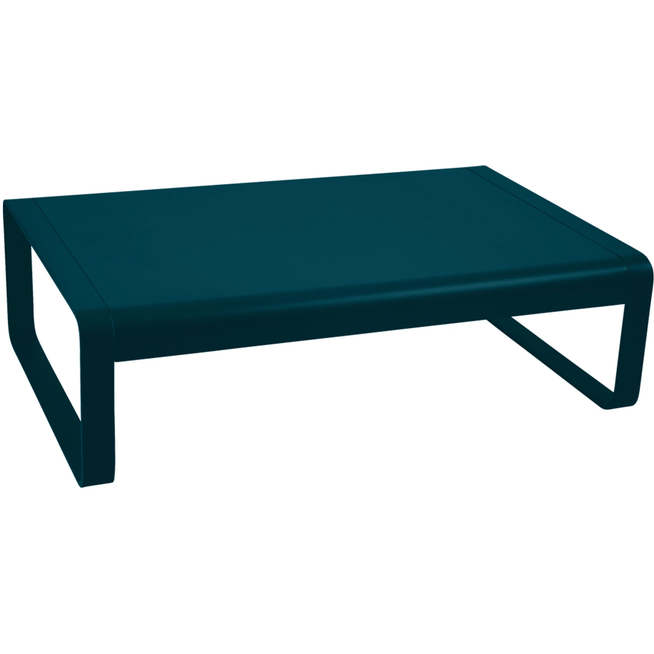 Photo of Bellevie Low Table Acapulco Blue - Småbord & Sidobord Utomhus - Pagnon & Pelhaître - Blå - Metall