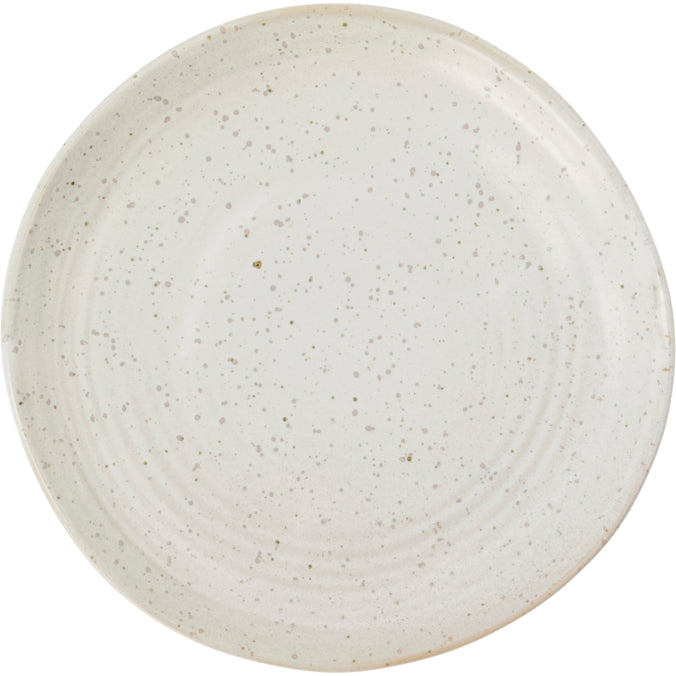 Photo of Peony Plates White / Grey - Set of 6 Pieces