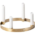 Thumbnail photo of Candle Holder Circle Large Ø: 38 Cm - Messing
