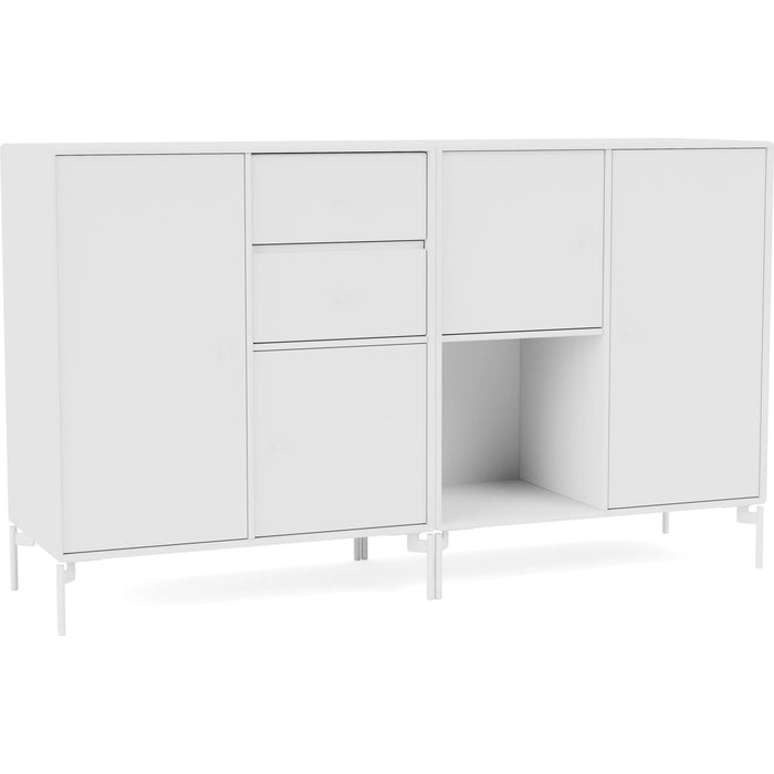 Photo of Couple Sideboard - New White / Snow Legs - Mdf