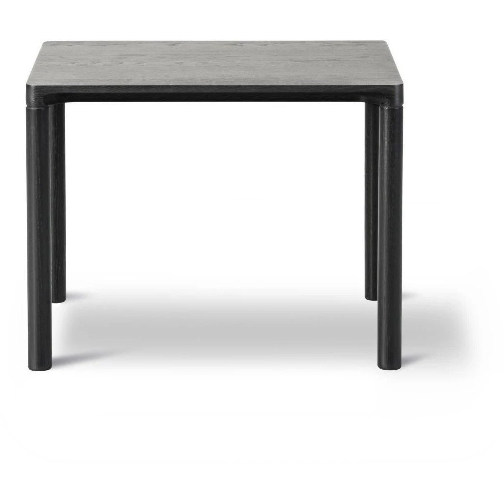 6705 Piloti Coffee Table 46x39x41 cm - Black lacquered oak