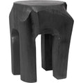 Thumbnail photo of Root Stool - Skammel - Black Stained Teak - Ø30 X H40 Cm
