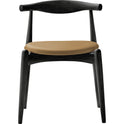 CH20 Elbow Chair - Black Lacquered Oak