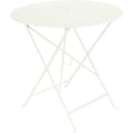 Thumbnail photo of Floréal Table Ø 77 Cm, Cotton White - Matbord Utomhus - Vit - Metall