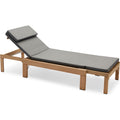 Riviera Cushion, Quickdry Outdoor Foam, Outdoor Textile / Charcoal - Dynor & Kuddar - Povl Eskildsen - Grå