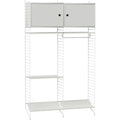 Thumbnail photo of String Floorboard 200, White, 2-pack - Shelving - Nils Strinning - White - Metal