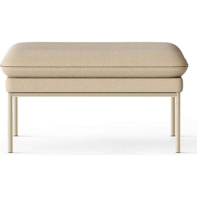 Photo of Turn Puf - Puf - Cashmere - Hallingdal - Beige - W80 X H42 X D80 Cm