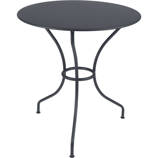 Photo of Opera+ Table 67 cm Anthracite 47 - Outdoor dining table - Grey - Metal