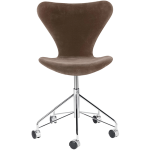 Photo of 3117 Sjuan, Fully Upholstered, Base Chromed - Desk chairs - Arne Jacobsen 5