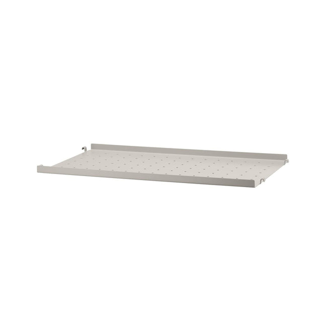 Photo of String Metal Shelf Low Edge Beige 58 x 30 cm, 1-pack - Shelving - Nils Strinning - Beige - Metal