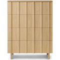 Thumbnail photo of Rib Dresser W. 4 Drawers Oak - Dressers - Simon Legald - Wood Colored - Wood