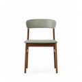 Thumbnail photo of Herit Stol / Polstret - Spisebordsstol - Dusty Green (spectrum Leather) - L: 50 X D: 51 X H: 78,5 X Sh: 45 Cm