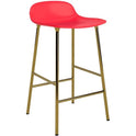 Form Bar Stool 65 Cm Brass