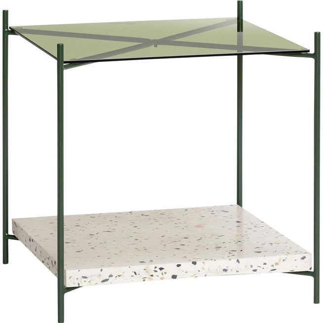 Photo of Side Table Terrazzo / Glass - Natural / Green