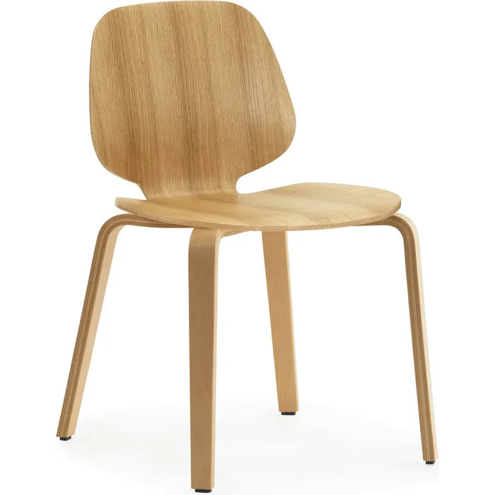 Photo of My Chair - Dining Chair - Oak - H:80 X L:48 X D:50 X Sh:44 Cm