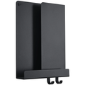 Thumbnail photo of Folded Shelves Xs, Black - Wall Shelves - Johan Van Hengel - Black - Metal