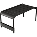 Luxembourg Large Low Table/bench, Liquorice 42 - Småbord & Sidobord Utomhus