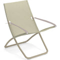 Snooze Deck Chair Dove Grey 300/45 - Sun loungers & loungers - Metal