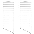 Thumbnail photo of String Floor Headboard 85, Grey, 2-pack - Shelving - Nils Strinning - Grey - Metal