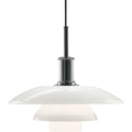 Thumbnail photo of Ph 41/2-4 Glass Hanging Lamp Chrome
