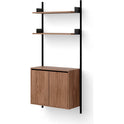 Wall Shelf 1900 Cabinet Tall w. Doors