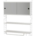 Thumbnail photo of String Wall Rack 50x20, White, 2-pack - Shelving - Nils Strinning - White - Metal