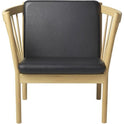 J146 Easy Armchair - lacquered oak