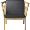 Thumbnail photo of J146 Easy Armchair - lacquered oak