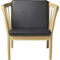 J146 Easy Armchair - lacquered oak
