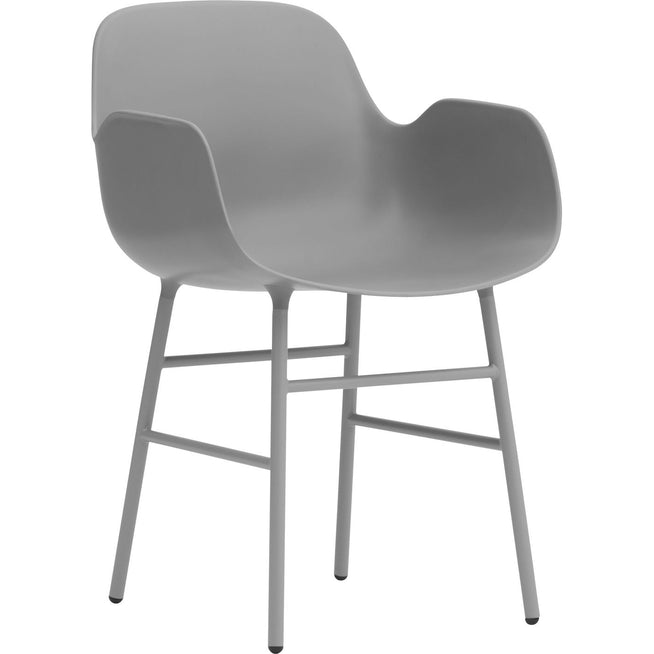 Photo of Form Armchair Metal Legs