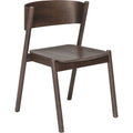 Thumbnail photo of Slanted Chair Dark Brown
