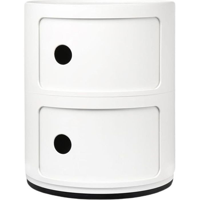 Photo of Sectional 4966 White 2 Compartments - Hurtsar - Anna Castelli Ferrieri