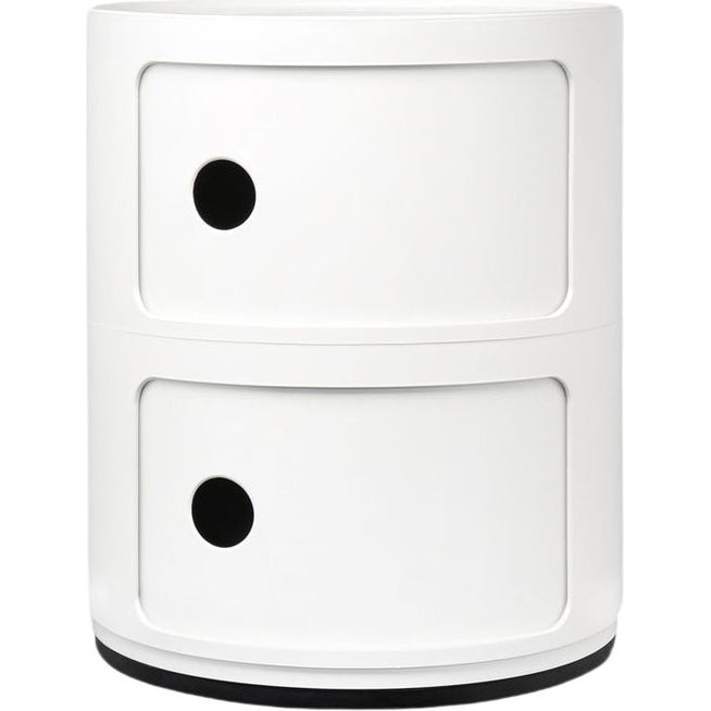 Photo of Sectional 4966 White 2 Compartments - Hurtsar - Anna Castelli Ferrieri