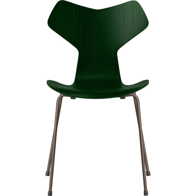 Photo of 3130 Grand Prix Chair | Ash Veneer | Brown Bronze Base