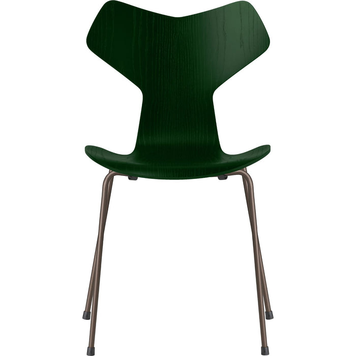 Photo of 3130 Grand Prix Chair | Ash Veneer | Brown Bronze Base
