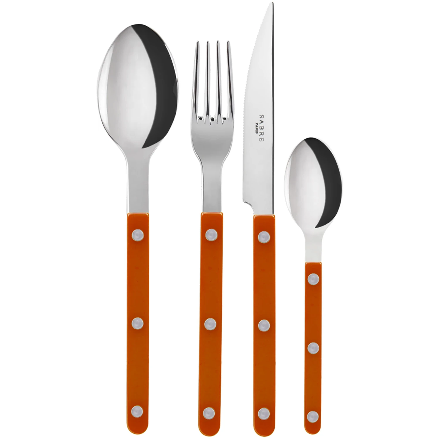 Bistrot Shiny Solid - 4 Pieces Cutlery Set