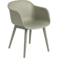 Thumbnail photo of Fiber Armchair Recycled, Wood Base