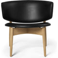 Thumbnail photo of Herman Lounge - Loungestol - Oak/envy 20321 Black - W: 72.5 X H: 71 X D: 64.5 Cm