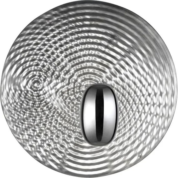 Photo of Droplet Mini Wall/Ceiling Lamp - Wall Lamps - Ross Lovegrove - Silver