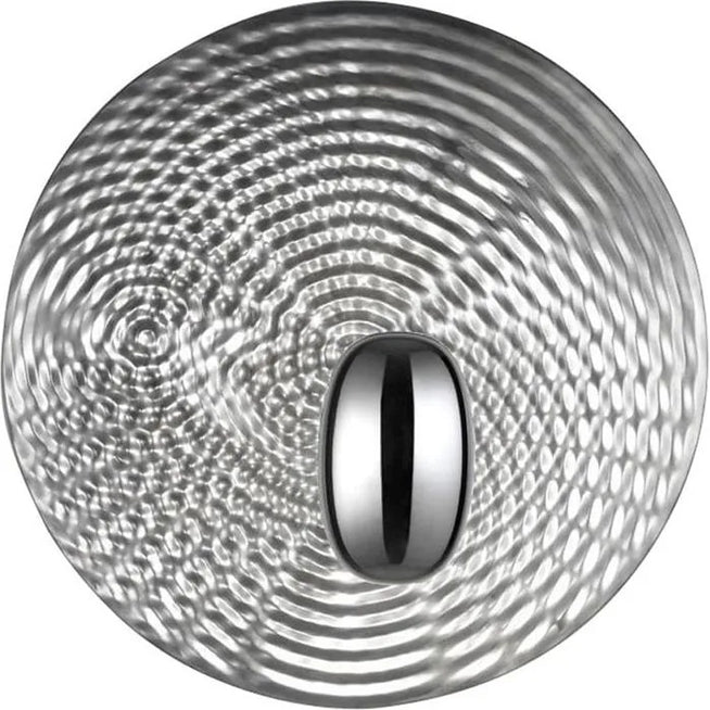 Photo of Droplet Mini Wall/Ceiling Lamp - Wall Lamps - Ross Lovegrove - Silver