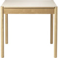 Thumbnail photo of C44 Reversible Dining Table 80x80 cm - Beige/Black Laminate