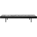Thumbnail photo of Vipp461 Daybed 200x85x31,5 Cm Black Aluminium-black Leather