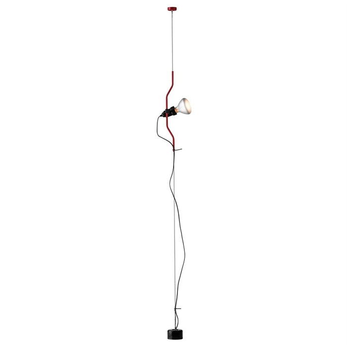 Photo of Parentesi Pendant Red With Dimmer