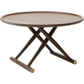 Thumbnail photo of The Egyptian Table by Mogens Lassen (ø: 100 cm, walnut